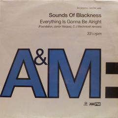 Sounds Of Blackness - Sounds Of Blackness - Everything Is Gonna Be Alright (Foundation, Junior Vasquez, C J Mackintosh Remixes) - A&M PM, Perspective Records, A&M Records