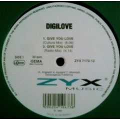 Digilove - Digilove - Give You Love - ZYX Music
