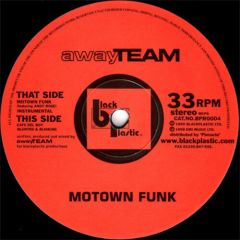 The Away Team - The Away Team - Motown Funk - Black Plastic