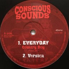 Country Boy / Ghetto Priest - Country Boy / Ghetto Priest - Everyday / Warfare - Conscious Sounds