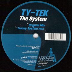 Ty Tek - Ty Tek - The System - Dirty Blue