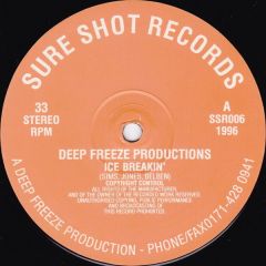 Deep Freeze Productions - Deep Freeze Productions - Ice Breakin' - Sure Shot Records