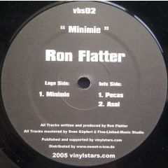 Ron Flatter - Ron Flatter - Minimie - Vinylstars Black Series