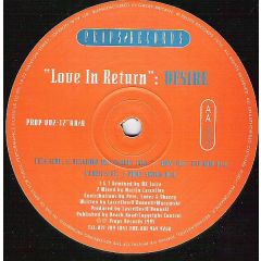 Desire - Desire - Love In Return - Props Records