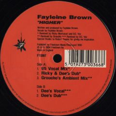 Fayleine Brown - Fayleine Brown - Higher - Freetown