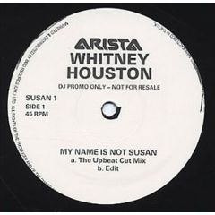 Whitney Houston - Whitney Houston - My Name Is Not Susan - Arista