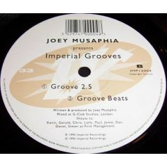 Joey Musaphia - Joey Musaphia - Imperial Grooves - Imperial