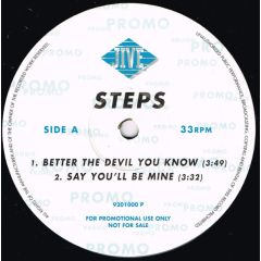 Steps - Steps - Better The Devil You Know - Jive