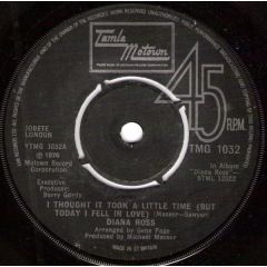 Diana Ross - Diana Ross - I Thought It Took A Little Time - Motown