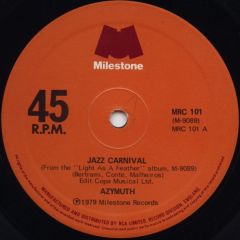 Azymuth - Azymuth - Jazz Carnival - Milestone