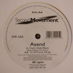 Asend - Asend - Can't Hold Back - Second Movement