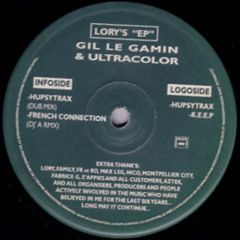 Gil Le Gamin & Ultracolor - Gil Le Gamin & Ultracolor - Lory's ”EP” - G-FUNK