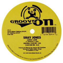 Shay Jones - Shay Jones - Good Love - Groove On