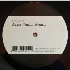 Micah - Micah - Adore You - UG