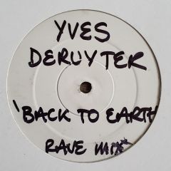Yves Deruyter - Yves Deruyter - Back To Earth - UK Bonzai