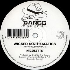 Nicolette - Nicolette - Wicked Mathematics - Shut Up & Dance