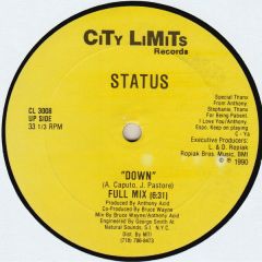 Status - Status - Down - City Limits