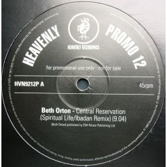 Beth Orton - Beth Orton - Central Reservation - Heavenly