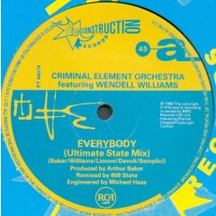 Criminal Element Orchestra - Criminal Element Orchestra - Everybody (Ultimate State Mix) - Deconstruction