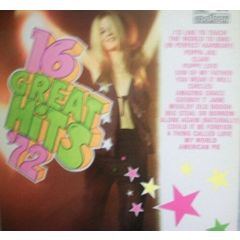 Various Artists - Various Artists - 16 Great Hits '72 - 	Contour