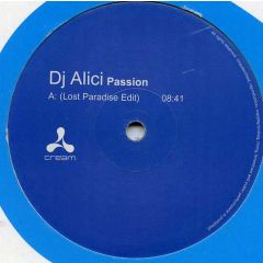 DJ Alici - DJ Alici - Passion - Cream 