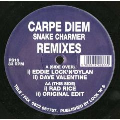 Carpe Diem - Carpe Diem - Snake Charmer (Remixes) - Plastic Surgery