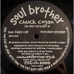 Chuck Cogan - Chuck Cogan - Disco Strangler EP - Soul Brother