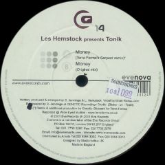Les Hemstock Presents Tonik - Les Hemstock Presents Tonik - Money - Eve Nova
