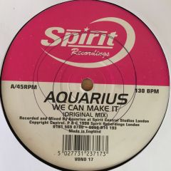 Aquarius - Aquarius - We Can Make It - Spirit