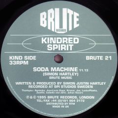 Kindred Spirit - Kindred Spirit - Soda Machine - Brute Records