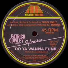 Patrick Cowley Featuring Sylvester - Patrick Cowley Featuring Sylvester - Do Ya Wanna Funk - Megatone Records