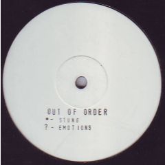 Out Of Order - Out Of Order - Stung - White
