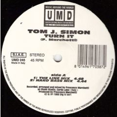 Tom J. Simon - Tom J. Simon - Turn It - Underground Music Department (UMD)