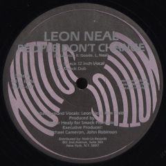 Leon Neal - Leon Neal - People Don't Change - Nott Us Records