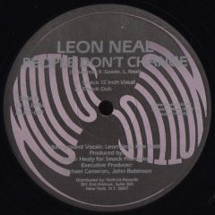 Leon Neal - Leon Neal - People Don't Change - Nott Us Records