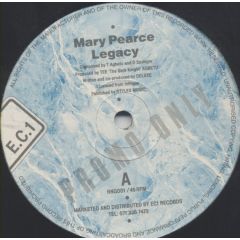 Mary Pearce - Mary Pearce - Legacy - E.C.1 Records