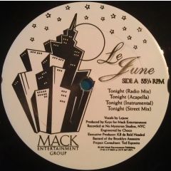 Le June - Le June - Tonight - Mack