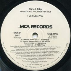 Mary J Blige - Mary J Blige - I Can Love You - MCA