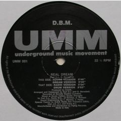 DBM - DBM - Real Dream - UMM