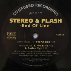 Stereo Jack & Johnny Flash - Stereo Jack & Johnny Flash - End Of Line - Confused Recordings