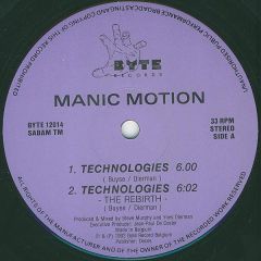 Manic Motion - Manic Motion - Technologies - Byte