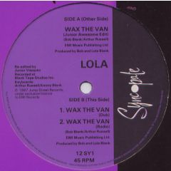 Lola / Arthur Russell - Lola / Arthur Russell - Wax The Van (Remix) - Syncopate