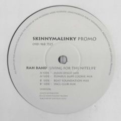 RAH Band - RAH Band - Living For The Nightlife - Skinnymalinky Records