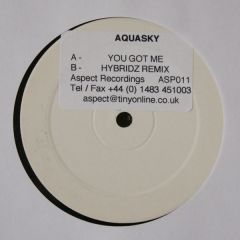 Aquasky - Aquasky - You Got Me - Aspect