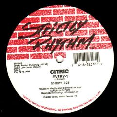 Citric - Citric - Every-1 - Strictly Rhythm