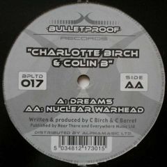 Charlotte Birch & Colin B - Charlotte Birch & Colin B - Dreams - Bulletproof Ltd
