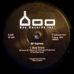 Sf-Express - Sf-Express - Deep Desire - Bush Boo