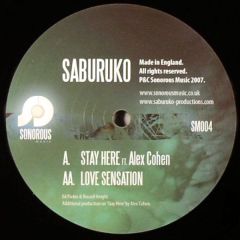 Saburuko - Saburuko - Stay Here - Sonorous Music