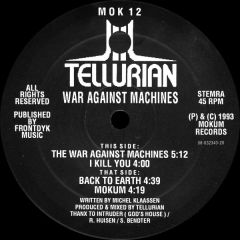 Tellurian - Tellurian - War Against Machines - Mokum Records