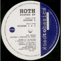 Hoth - Hoth - System EP - Back To Basics